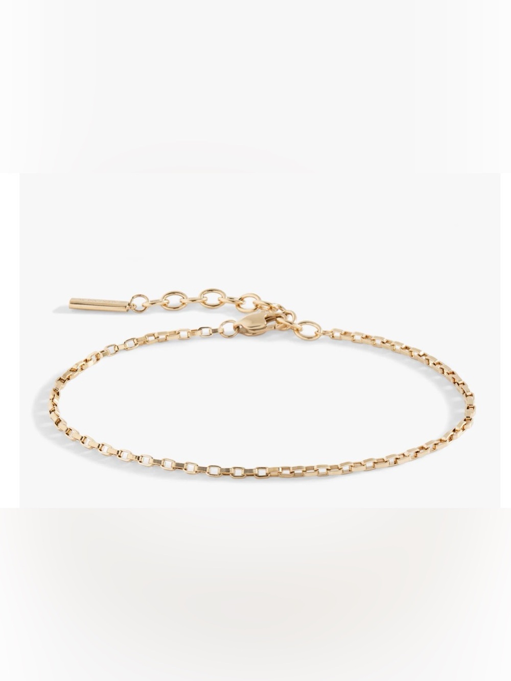 Alex and Ani Gold Tone Adjustable Chain Bracelet